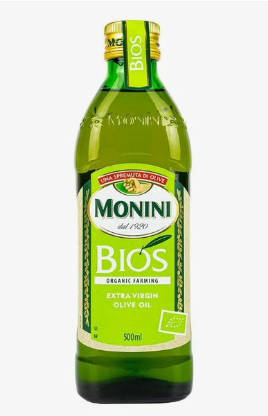 Масло оливковое MONINI Delicato, Extra Vergine, 500мл, Италия, - купить ...
