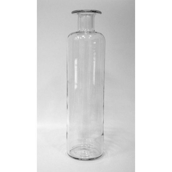 БУТЫЛОЧНАЯ ВАЗА ВЫСОКАЯ СЕРИЯ ПРОЗРАЧНАЯ - купить вазу в интернет ...
