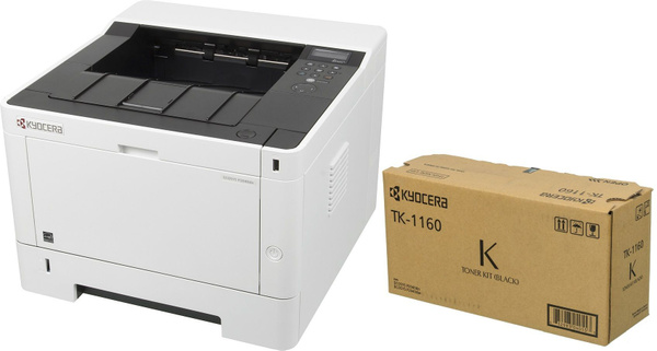 Принтер KYOCERA лазерный Ecosys P2040DN bundle A4 (в комплекте ...
