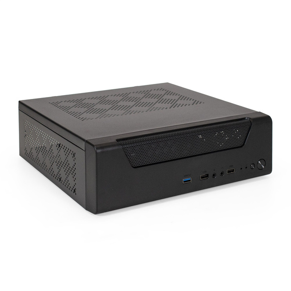 Корпус Desktop ExeGate FL-102-TPS350 (mini-ITX, БП TPS350 с вент. 8см ...