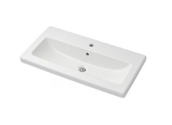 Раковина IKEA TVALLEN ТВЭЛЛЕН 84 43x84 см, белый купить по доступной ...