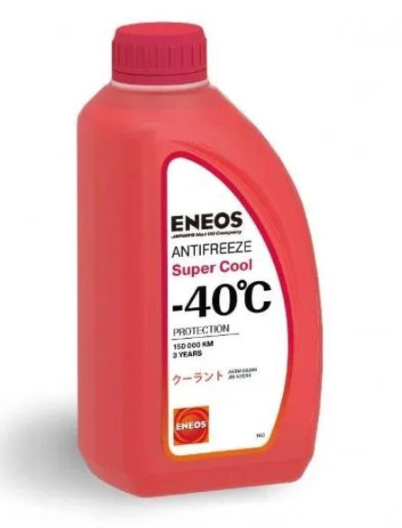 Антифриз ENEOS Z0069_красный, Готовый раствор купить по выгодной цене в ...
