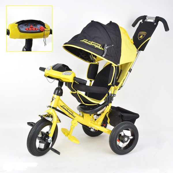 Велосипед 3-х колесный LAMBORGHINI желтый 2016 - купить с доставкой по ...
