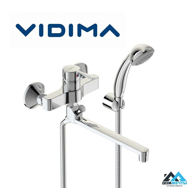 Смеситель Vidima BA280AA LOGIK Cмеситель для ванны/душа - купить по ...
