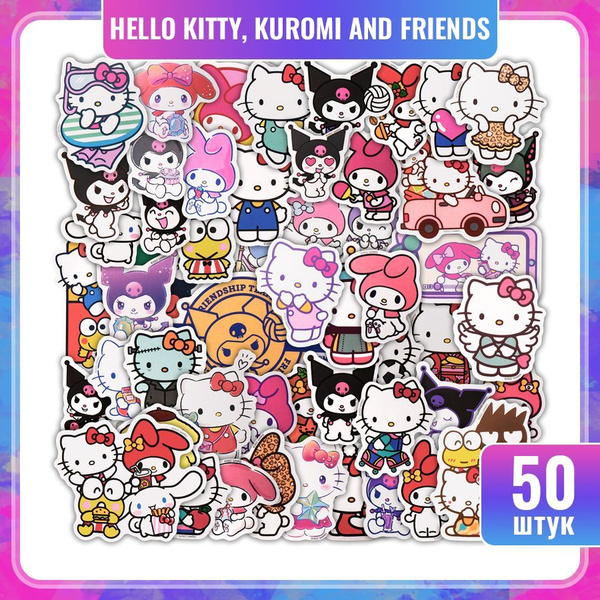 Стикеры Hello Kitty, листов: 1 - купить с доставкой по выгодным ценам в ...