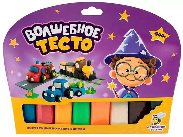 Тесто для лепки Волшебное тесто Спецтранспорт 400гр VT017 - купить с ...