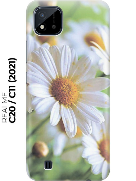 Силиконовый чехол Голографическое пламя на realme C20 / C11 (2021 ...
