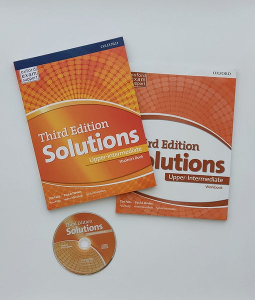 Комплект Solutions Upper-Intermediate (Third Edition): Учебник+Тетрадь ...