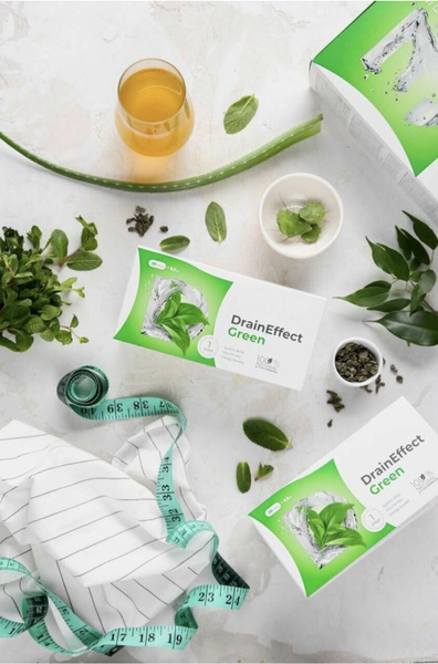 Дренирующий напиток DrainEffect Green Драйнэффект купить на OZON по ...