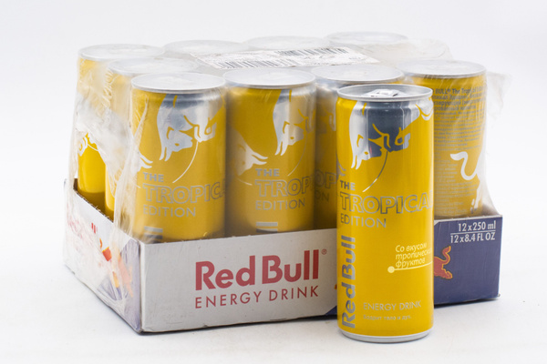 Напиток энергетический Ред Булл Тропический 250 мл / Red Bull Tropical ...