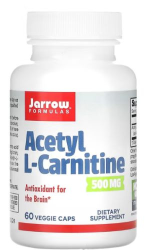L-Карнитин Acetyl L-Carnitine (Ацетил-L-карнитин) 500 мг 60 вег капсул ...