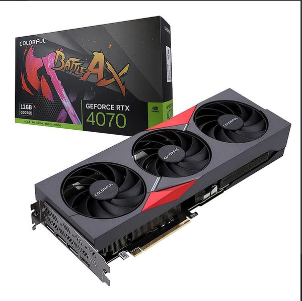 Видеокарта Colorful GeForce RTX 4070, 12 ГБ GDDR6X - купить по низким ...
