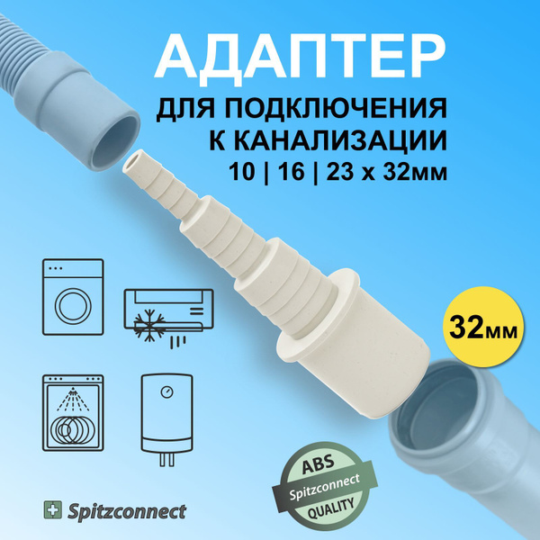 Штуцер для сливного шланга стиральной машины сушильной машины ...
