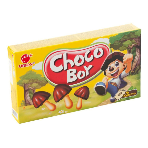 Печенье Orion Choco Boy 135 г - купить с доставкой по выгодным ценам в интернет-