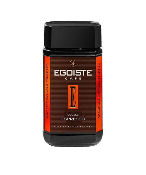Кофе растворимый EGOISTE Double Espresso (Эгоист Дабл Эспрессо ...