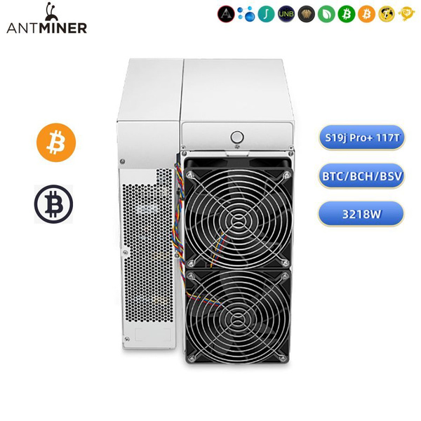 Bitmain Antminer S19j Pro+ 117 Th/s ASIC майнер для добычи криптовалюты ...