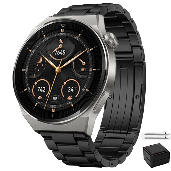 22мм Ремешок Из Титана Для HUAWEI GT3 Pro 46mm, Металлический Браслет ...