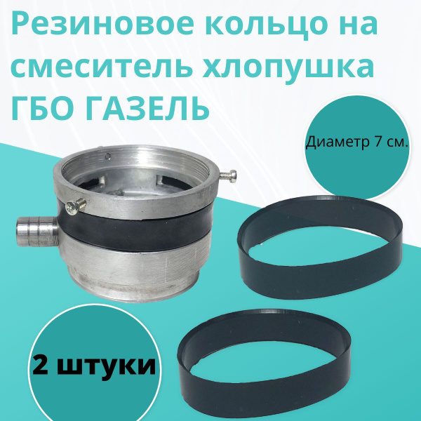 Резиновое кольцо на смеситель хлопушка ГБО - 2 штуки - купить с ...