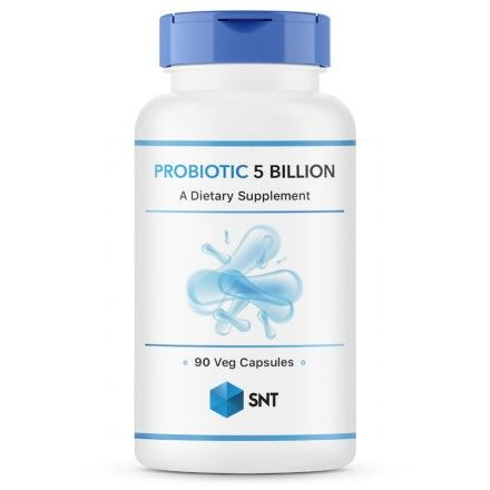 SNT Probiotic 5 billion Пробиотики 5 млрд КОЕ, 90 капсул купить на OZON ...