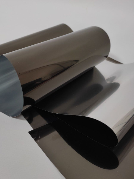 Виниловая пленка для авто зеркальная хром черный - 152х40 см / Пленка ...