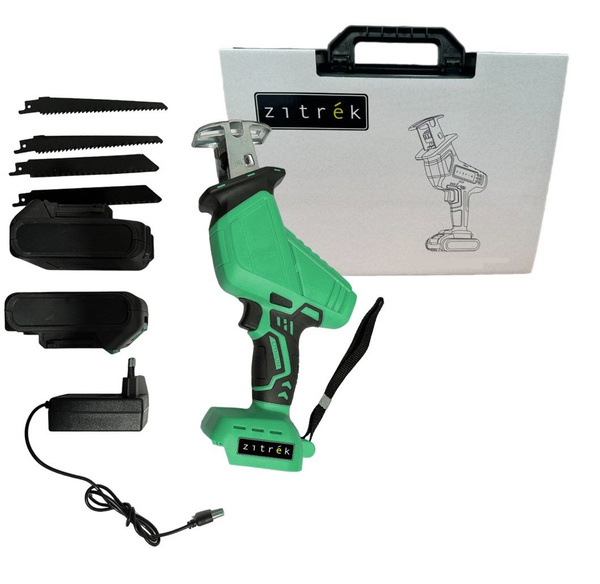 Пила сабельная аккумуляторная ZITREK ZKRS20V (20В, Li-Ion аккум. 2шт ...