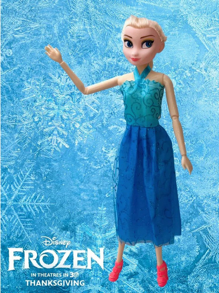 Кукла Эльза Холодное Сердце Frozen 29см, подарок для девочки, шарнирная ...