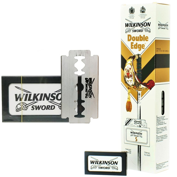 Бритвенные лезвия WILKINSON SWORD / SCHICK обоюдоострый 100 шт ...