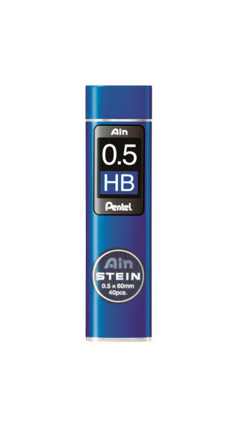 Стержень микрографический Pentel 0,5 мм, HB, 40 грифелей - купить с ...