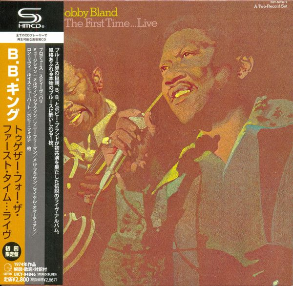 Audio CD B.B. King & Bobby Bland. Together For The First Time Live ...