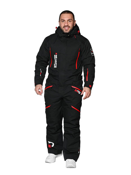 FrontFlip NEW Горнолыжный мужской комбинезон A-89020 ЧЕРНЫЙ S, Мужской ...