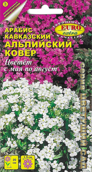 Арабис АЭЛИТА экстра Арабис кавказский Альпийский ковер - купить по ...