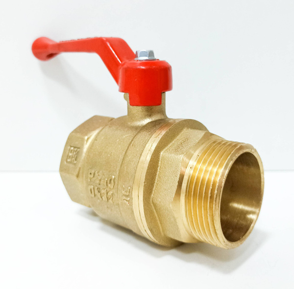 Кран шаровой 1 1/4 дюйма Ду-32 VALFEX гайка-штуцер рычаг - купить по ...