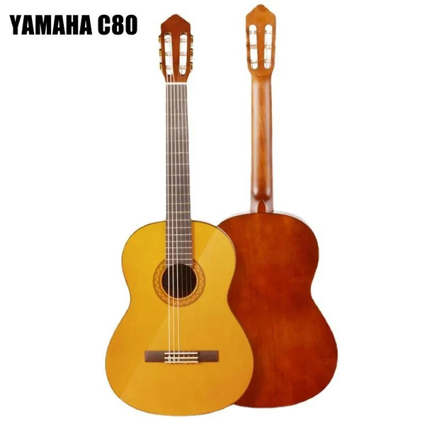 Акустическая гитара, Yamaha C80, классическая гитара, 39 дюймов ...
