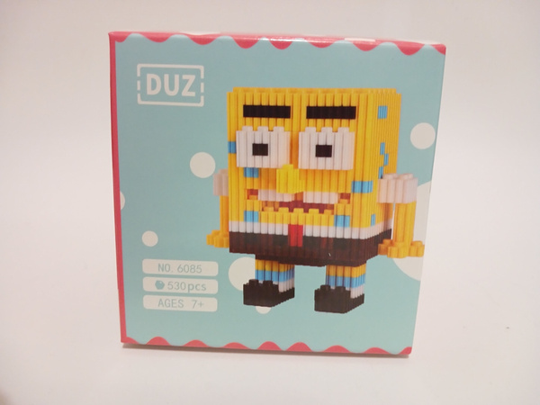 DUZ Magic Block 3D конструктор из миниблоков "Губка Боб" "SpongeBob ...