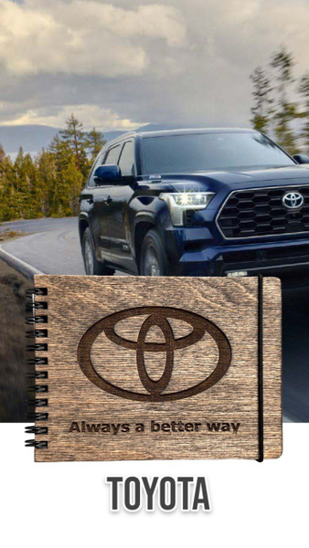 Сервисная книжка для автомобиля Toyota - купить с доставкой по выгодным ...