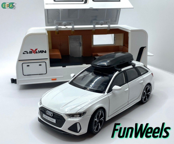 Детская игрушка металлическая Модель Ауди РС6 Авант ДТМ ( Audi RS6 ...