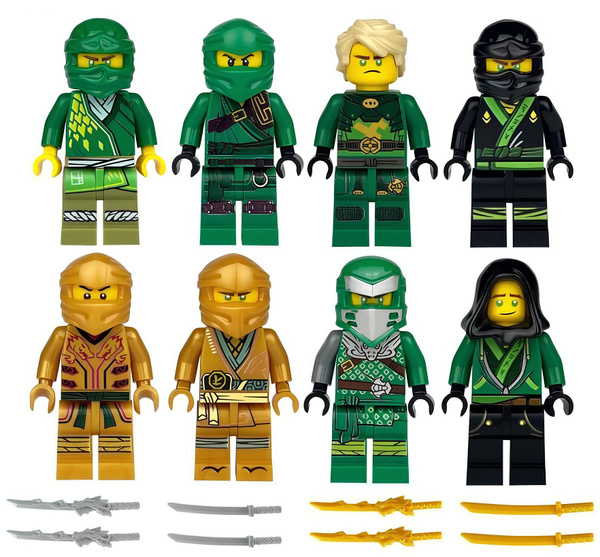 Набор минифигурок Ниндзяго Ниндзя Мастера Кружитцу / Ninja совместимы с ...