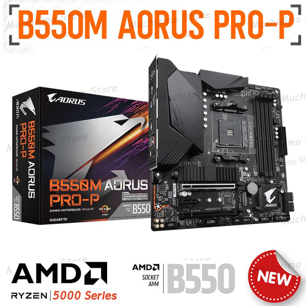 Материнская плата Gigabyte B550M AORUS PRO-P купить по низкой цене с ...