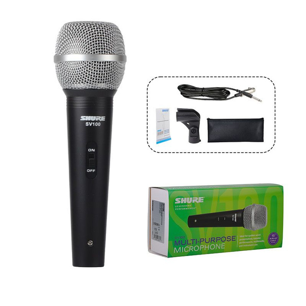 Микрофон для живого вокала Shure SV100-20 - купить по выгодной цене в ...