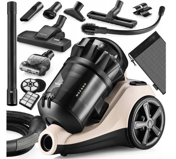Бытовой пылесос MOZANO home Cyclonic, светло-розовый - купить по низким ...