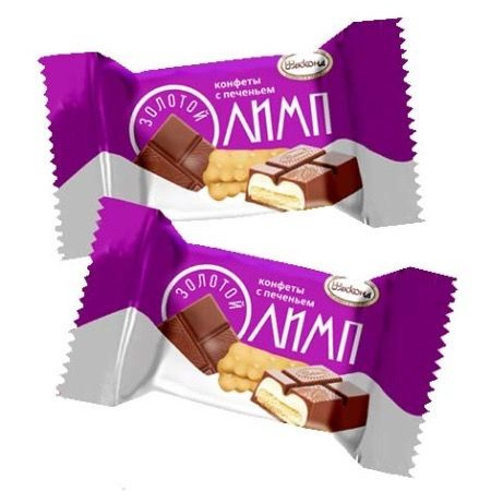 Конфеты Десерт Золотой Олимп с печеньем 500г Акконд - купить с ...