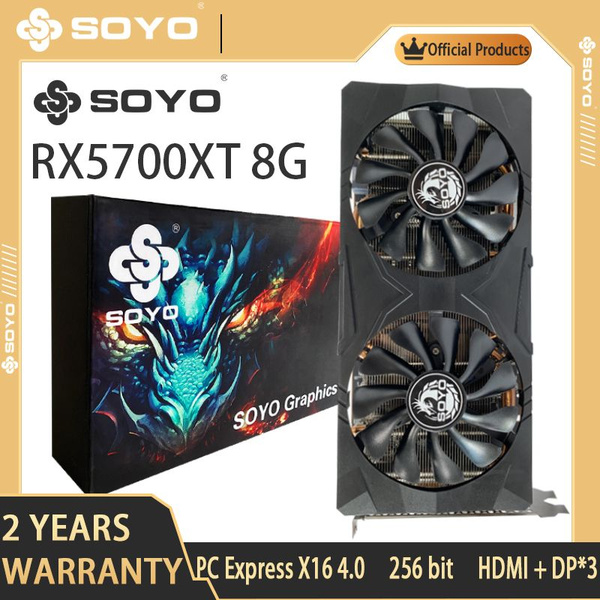 Видеокарта SOYO Radeon RX 5700 XT, 8 ГБ GDDR6 - купить по низким ценам ...