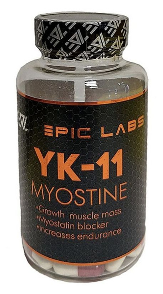 Эпик Лабс SARM Миостин // Epic Labs Myostine YK-11, 60 капсул. Внимание ...