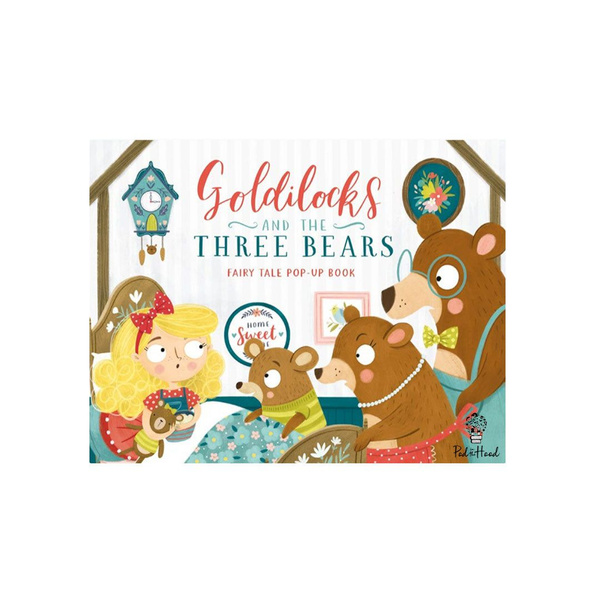 Goldilocks and the Three Bears Pop-Up интерактивная книга про трех ...