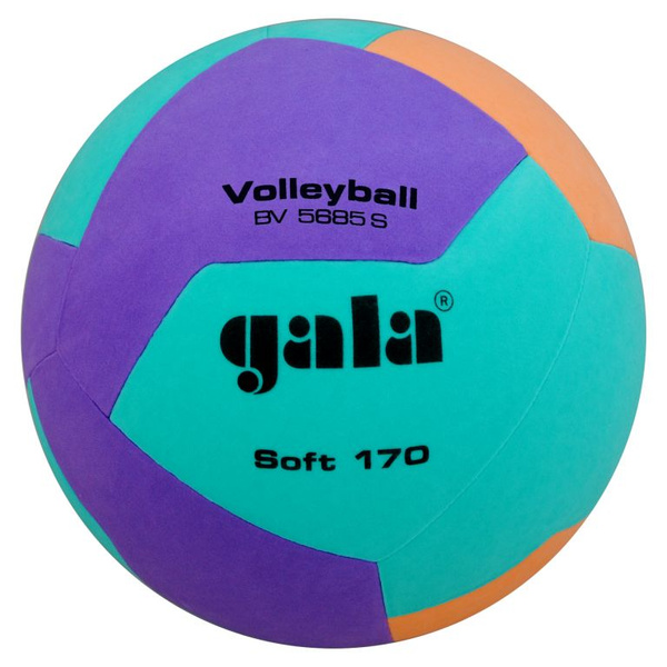 Мяч волейбольный GALA Soft 170 BV5685SCF, 5 размер, фиолетовый ...