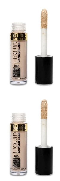 Eveline Cosmetics Консилер для лица Liguid Camouflage, тон 04 Light, 5 ...