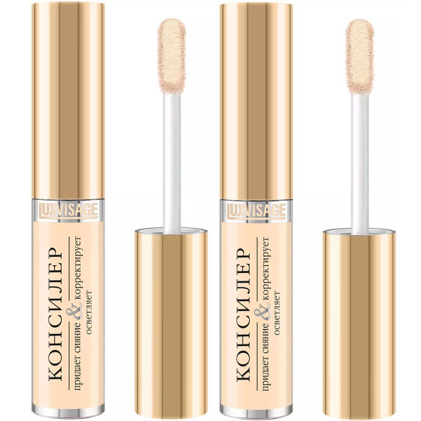 Luxvisage Корректирующий и осветляющий консилер, тон 02 Cream Beige ...