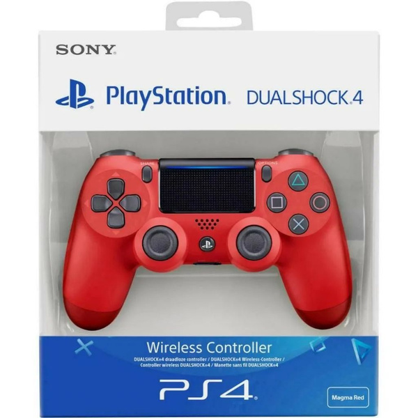 Джойстик Sony, для PlayStation 4, красный - купить по выгодной цене в ...