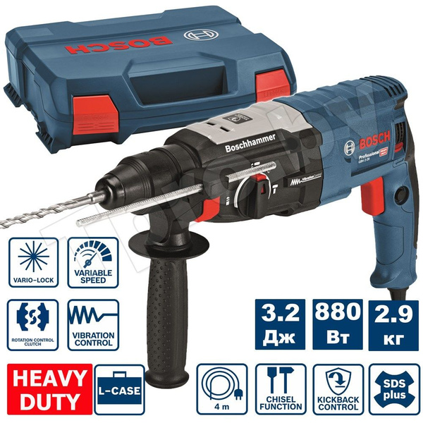 Перфоратор Bosch GBH 2-28 - купить в интернет-магазине OZON с доставкой ...