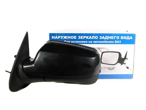 Зеркало 1118,2190 левое (мех.привод) (ДААЗ) фирм.упак.